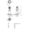 Насос многоступенчатый вертикальный HELIX FIRST V 402-5/16/E/S/400-50 PN16 3х400В/50 Гц Wilo 4201073