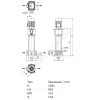 Насос многоступенчатый вертикальный HELIX FIRST V 402-5/16/E/S/400-50 PN16 3х400В/50 Гц Wilo 4201073