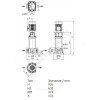 Насос многоступенчатый вертикальный HELIX FIRST V 402-5/16/E/S/400-50 PN16 3х400В/50 Гц Wilo 4201073