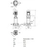 Насос многоступенчатый вертикальный HELIX FIRST V 402-5/16/E/S/400-50 PN16 3х400В/50 Гц Wilo 4201073