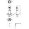Насос многоступенчатый вертикальный HELIX FIRST V 402-5/16/E/S/400-50 PN16 3х400В/50 Гц Wilo 4201073