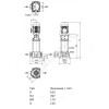 Насос многоступенчатый вертикальный HELIX FIRST V 402-5/16/E/S/400-50 PN16 3х400В/50 Гц Wilo 4201073