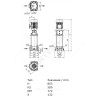 Насос многоступенчатый вертикальный HELIX FIRST V 402-5/16/E/S/400-50 PN16 3х400В/50 Гц Wilo 4201073