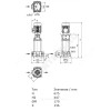 Насос многоступенчатый вертикальный HELIX FIRST V 402-5/16/E/S/400-50 PN16 3х400В/50 Гц Wilo 4201073