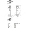 Насос многоступенчатый вертикальный HELIX FIRST V 633-5/30/E/KS/400-50 PN30 3х400В/50 Гц Wilo 4201177