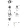 Насос многоступенчатый вертикальный HELIX FIRST V 633-5/30/E/KS/400-50 PN30 3х400В/50 Гц Wilo 4201177