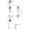 Насос многоступенчатый вертикальный HELIX FIRST V 633-5/30/E/KS/400-50 PN30 3х400В/50 Гц Wilo 4201177