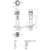 Насос многоступенчатый вертикальный HELIX FIRST V 633-5/30/E/KS/400-50 PN30 3х400В/50 Гц Wilo 4201177