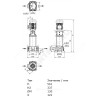 Насос многоступенчатый вертикальный HELIX FIRST V 633-5/30/E/KS/400-50 PN30 3х400В/50 Гц Wilo 4201177