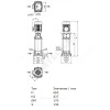 Насос многоступенчатый вертикальный HELIX FIRST V 633-5/30/E/KS/400-50 PN30 3х400В/50 Гц Wilo 4201177