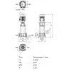 Насос многоступенчатый вертикальный HELIX FIRST V 633-5/30/E/KS/400-50 PN30 3х400В/50 Гц Wilo 4201177