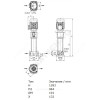 Насос многоступенчатый вертикальный HELIX FIRST V 633-5/30/E/KS/400-50 PN30 3х400В/50 Гц Wilo 4201177