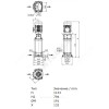 Насос многоступенчатый вертикальный HELIX FIRST V 633-5/30/E/KS/400-50 PN30 3х400В/50 Гц Wilo 4201177