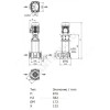 Насос многоступенчатый вертикальный HELIX FIRST V 633-5/30/E/KS/400-50 PN30 3х400В/50 Гц Wilo 4201177