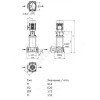 Насос многоступенчатый вертикальный HELIX FIRST V 633-5/30/E/KS/400-50 PN30 3х400В/50 Гц Wilo 4201177