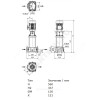 Насос многоступенчатый вертикальный HELIX FIRST V 633-5/30/E/KS/400-50 PN30 3х400В/50 Гц Wilo 4201177