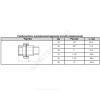 Соединитель прямой американка чугун оц Ду 40 (1 1/2") ВР/НР Fittex PLUS