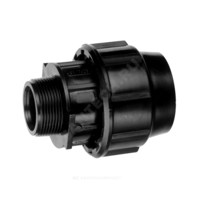 Муфта компрессионная ПЭ НР Дн 110х4" 1110004
