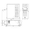 Фильтр выходной для преобразователя частоты CUE dU/dt 45 кВт Grundfos 97669869
