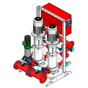 Установка повышения давления 2NKV 15/2 T400/50 2,2 FF DRU DNA100 DAB 60191199