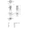 Насос многоступенчатый вертикальный HELIX V 413-1/16/E/KS/400-50 PN16 3х400В/50 Гц Wilo 4160534