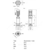 Насос многоступенчатый вертикальный HELIX V 413-1/16/E/KS/400-50 PN16 3х400В/50 Гц Wilo 4160534