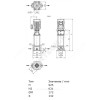 Насос многоступенчатый вертикальный HELIX V 413-1/16/E/KS/400-50 PN16 3х400В/50 Гц Wilo 4160534