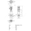 Насос многоступенчатый вертикальный HELIX V 413-1/16/E/KS/400-50 PN16 3х400В/50 Гц Wilo 4160534