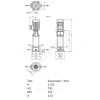 Насос многоступенчатый вертикальный HELIX V 413-1/16/E/KS/400-50 PN16 3х400В/50 Гц Wilo 4160534