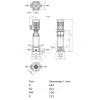 Насос многоступенчатый вертикальный HELIX V 413-1/16/E/KS/400-50 PN16 3х400В/50 Гц Wilo 4160534