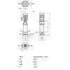 Насос многоступенчатый вертикальный HELIX V 413-1/16/E/KS/400-50 PN16 3х400В/50 Гц Wilo 4160534