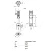 Насос многоступенчатый вертикальный HELIX V 413-1/16/E/KS/400-50 PN16 3х400В/50 Гц Wilo 4160534
