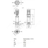Насос многоступенчатый вертикальный HELIX V 413-1/16/E/KS/400-50 PN16 3х400В/50 Гц Wilo 4160534