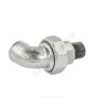 Соединитель угловой чугун оц Ду 15 (1/2") ВР/НР Fittex PLUS