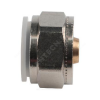 Евроконус для PE-X латунь никель Дн 20х2,0х3/4" Flex-X Uponor 1057442 (1045539)