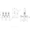 Установка пожаротушения Hydro MX-A 2/1 CR64-4-2 Grundfos 99788933