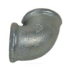 Угольник проходной чугун оц Ду 25 (1") ВР/ВР Fittex