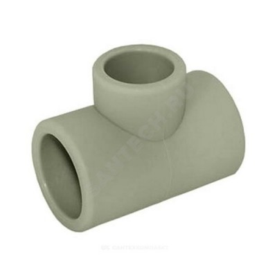 Тройник PP-R переходной серый внутренняя пайка Дн 32х25х20 VALFEX 10322520Г