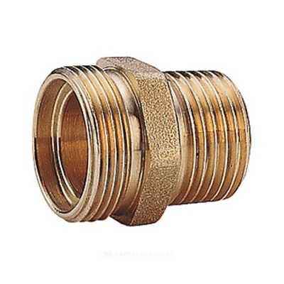 Ниппель латунь переходной Ду 20х16 (3/4") НР R180R Giacomini R180RY020