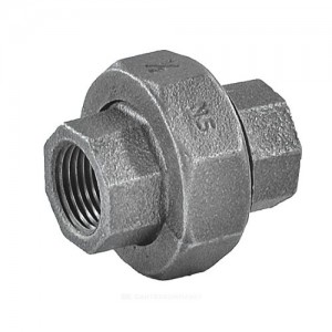 Соединитель прямой американка чугун Ду 32 (1 1/4") ВР/ВР Fittex PLUS