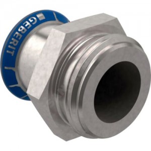 Муфта сталь нерж Дн 15х3/4" G пресс/НР Mapress Geberit 31731