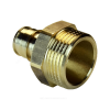 Муфта для PE-X латунь Дн 16х1/2" НР РОС 4820852