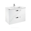 Тумба под умывальник 60 The Gap белый глянец Roca ZRU9302879