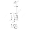 Муфта трубная автоматическая чугун Ду100 Grundfos 96090994