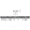 Шайба медь Дн 9,4х3,2мм для манометров G1/4", M12x1.5 Wika 9090800
