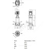 Насос многоступенчатый вертикальный HELIX FIRST V 1606-5/16/E/S/400-50 PN16 3х400В/50 Гц Wilo 4200993