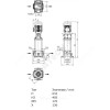 Насос многоступенчатый вертикальный HELIX FIRST V 1606-5/16/E/S/400-50 PN16 3х400В/50 Гц Wilo 4200993