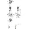 Насос многоступенчатый вертикальный HELIX FIRST V 1606-5/16/E/S/400-50 PN16 3х400В/50 Гц Wilo 4200993