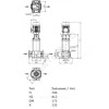 Насос многоступенчатый вертикальный HELIX FIRST V 1606-5/16/E/S/400-50 PN16 3х400В/50 Гц Wilo 4200993