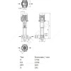 Насос многоступенчатый вертикальный HELIX FIRST V 1606-5/16/E/S/400-50 PN16 3х400В/50 Гц Wilo 4200993